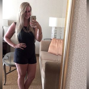 Francesca’s black romper size S